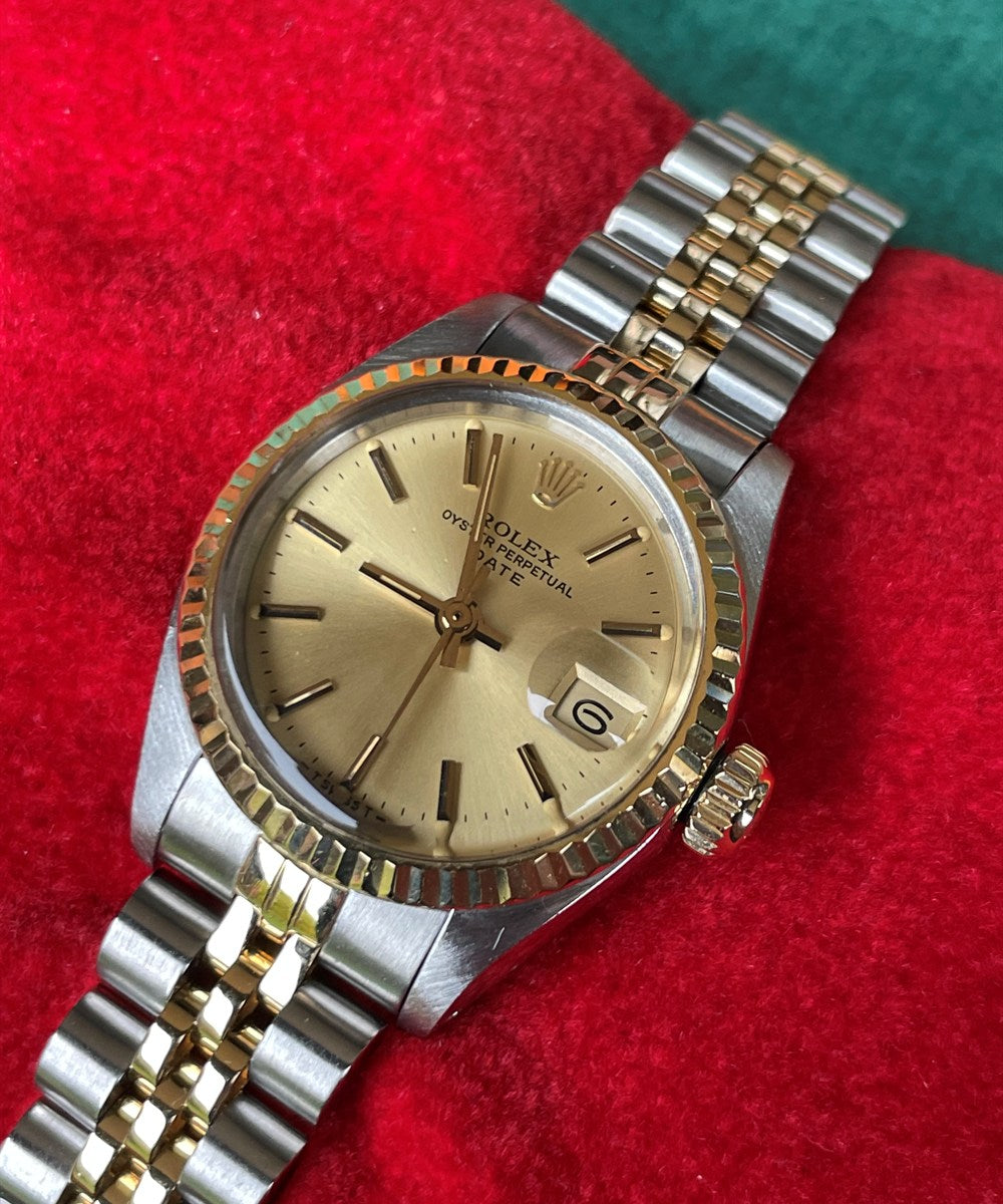 Rolex Lady-Datejust - 6917 - 26 mm - Gold