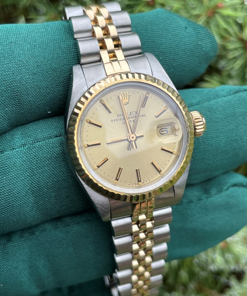 Rolex Lady-Datejust - 6917 - 26 mm - Gold