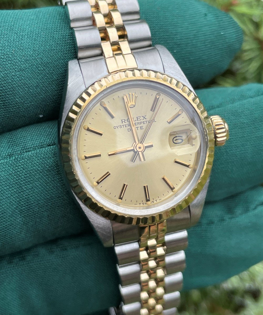 Rolex Lady-Datejust - 6917 - 26 mm - Gold