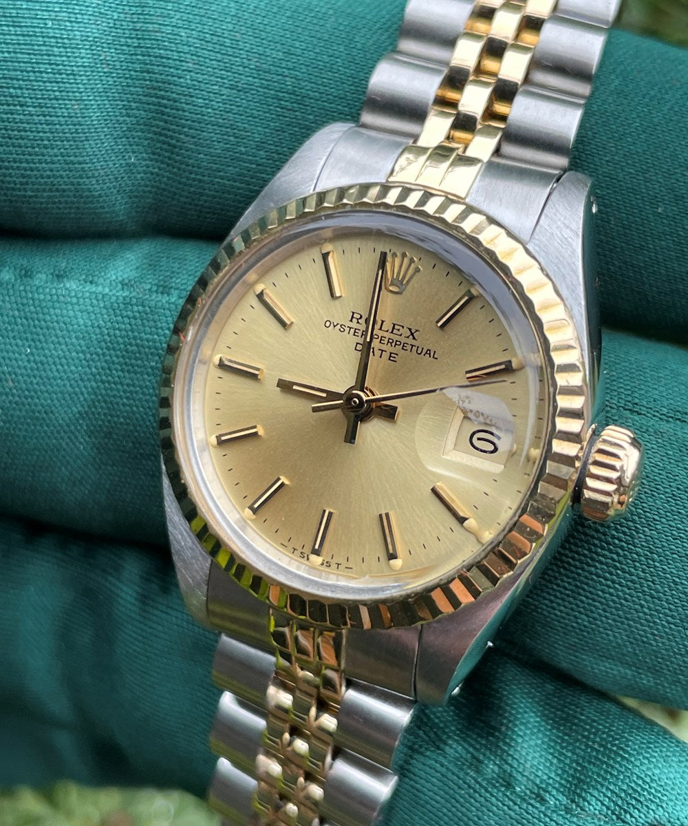 Rolex Lady-Datejust - 6917 - 26 mm - Gold