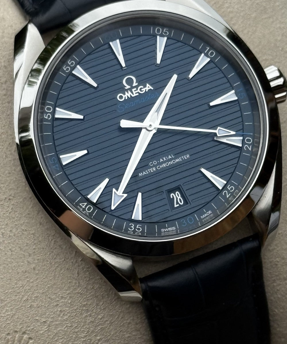 Omega Seamaster Aqua Terra - 220.13.41.21.03.001 - 41 mm - Blau