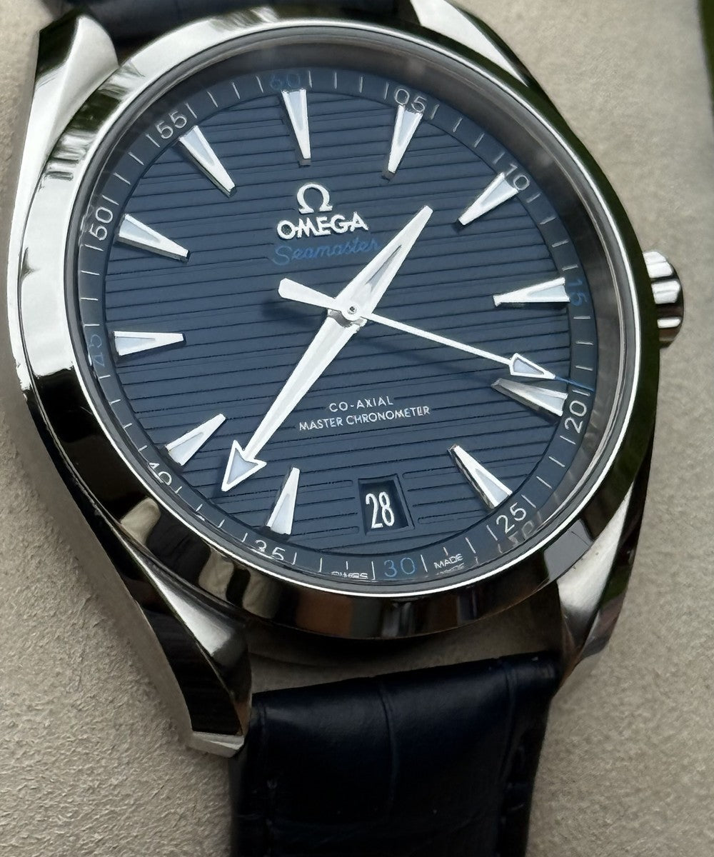 Omega Seamaster Aqua Terra - 220.13.41.21.03.001 - 41 mm - Blau