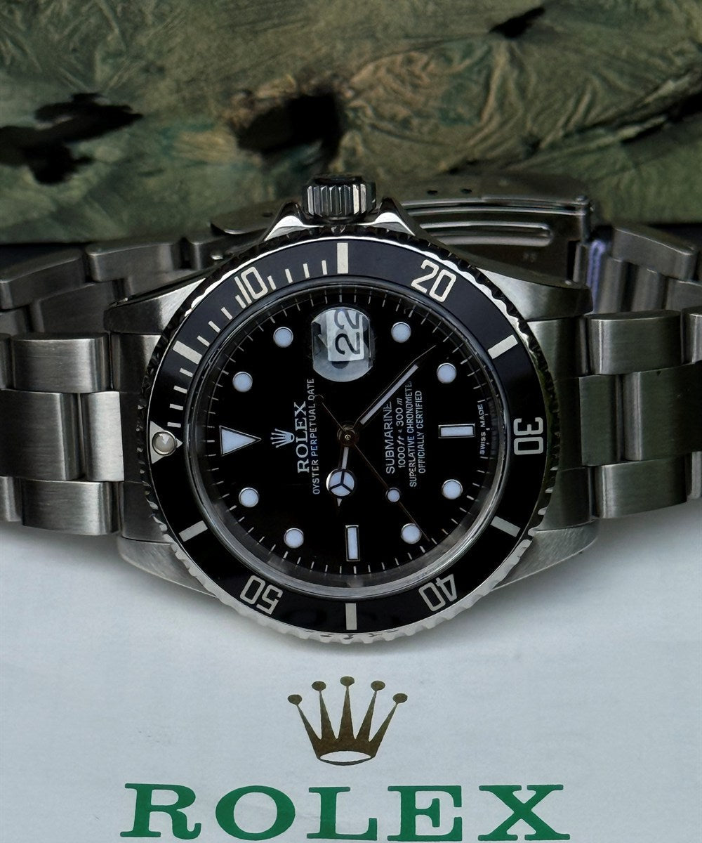 Rolex Submariner Date - 16610 - 40 mm - Schwarz