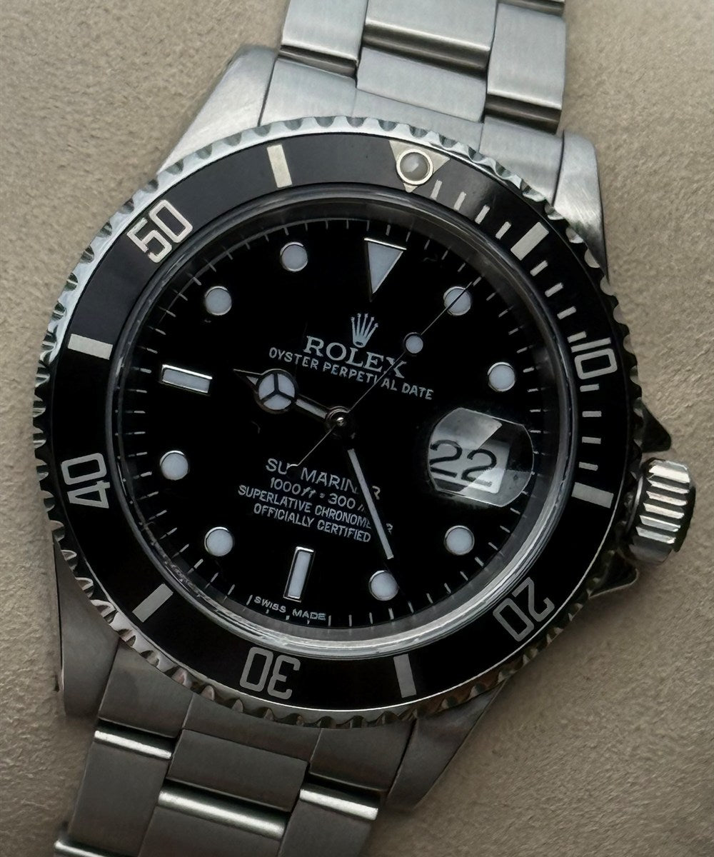 Rolex Submariner Date - 16610 - 40 mm - Schwarz