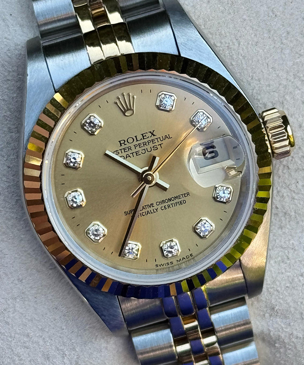 Rolex - Lady-Datejust - 69173 - 26 mm - big diamond dial