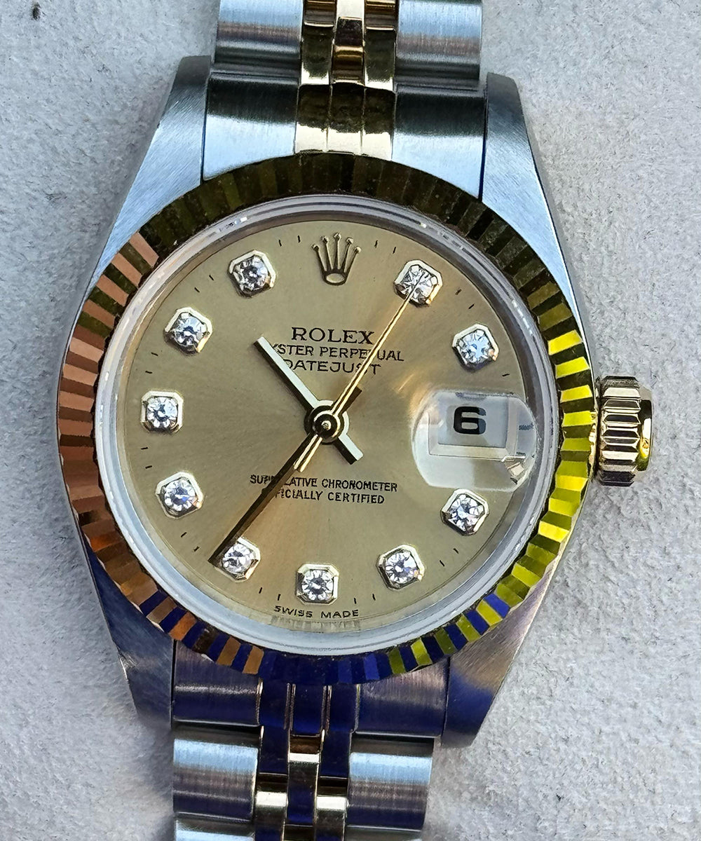 Rolex - Lady-Datejust - 69173 - 26 mm - big diamond dial