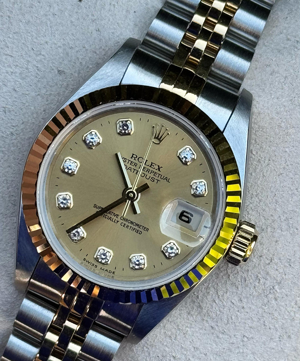 Rolex - Lady-Datejust - 69173 - 26 mm - big diamond dial