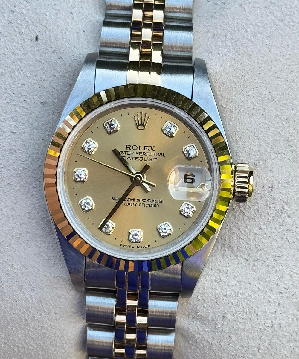 Rolex - Lady-Datejust - 69173 - 26 mm - big diamond dial