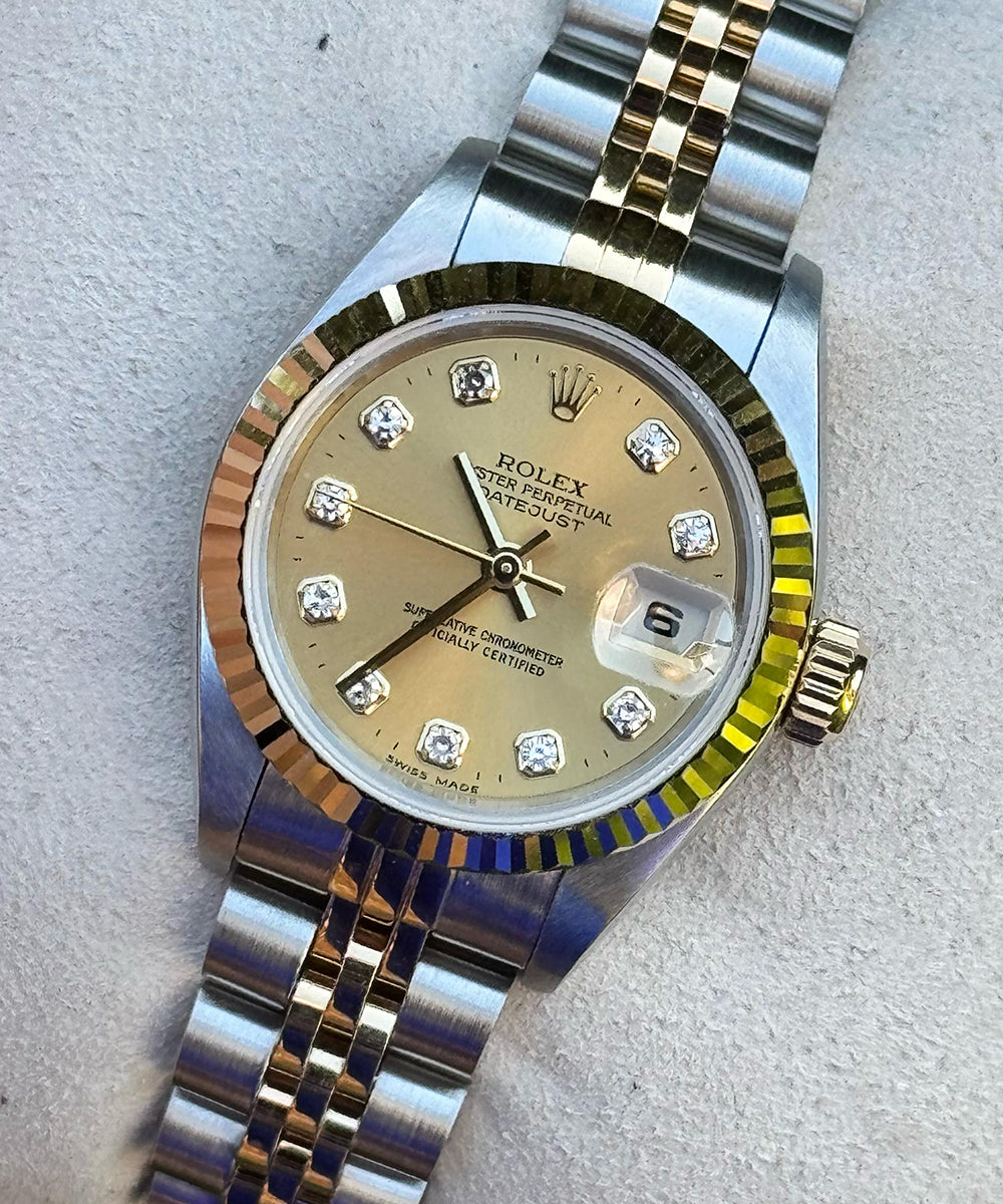 Rolex - Lady-Datejust - 69173 - 26 mm - big diamond dial