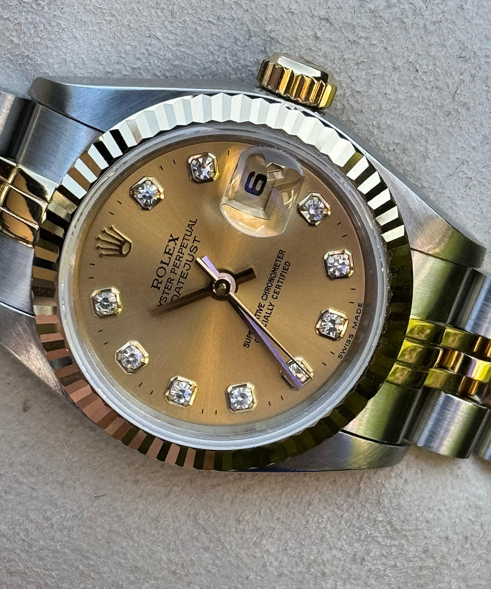 Rolex - Lady-Datejust - 69173 - 26 mm - big diamond dial