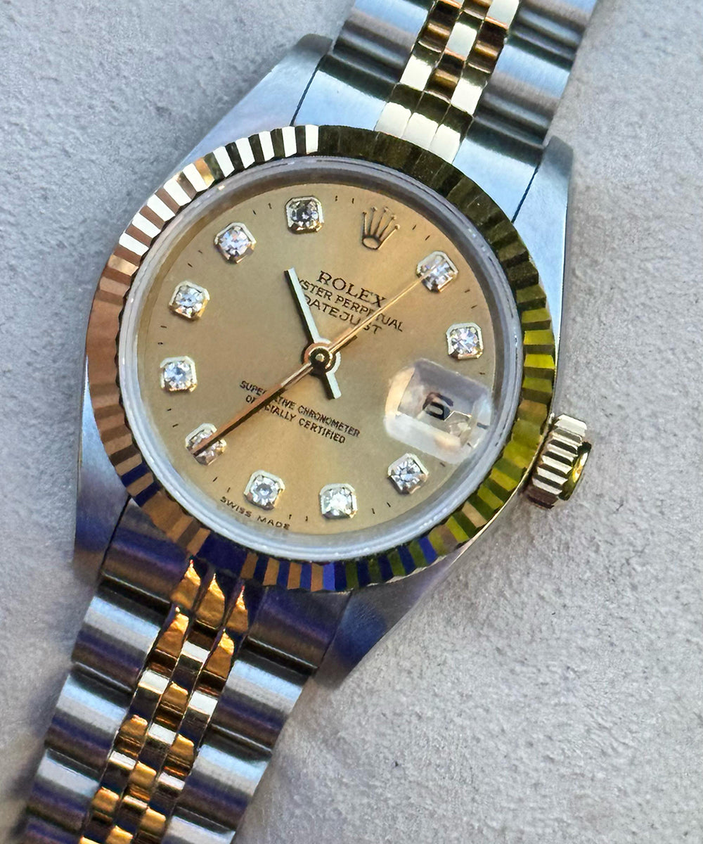 Rolex - Lady-Datejust - 69173 - 26 mm - big diamond dial