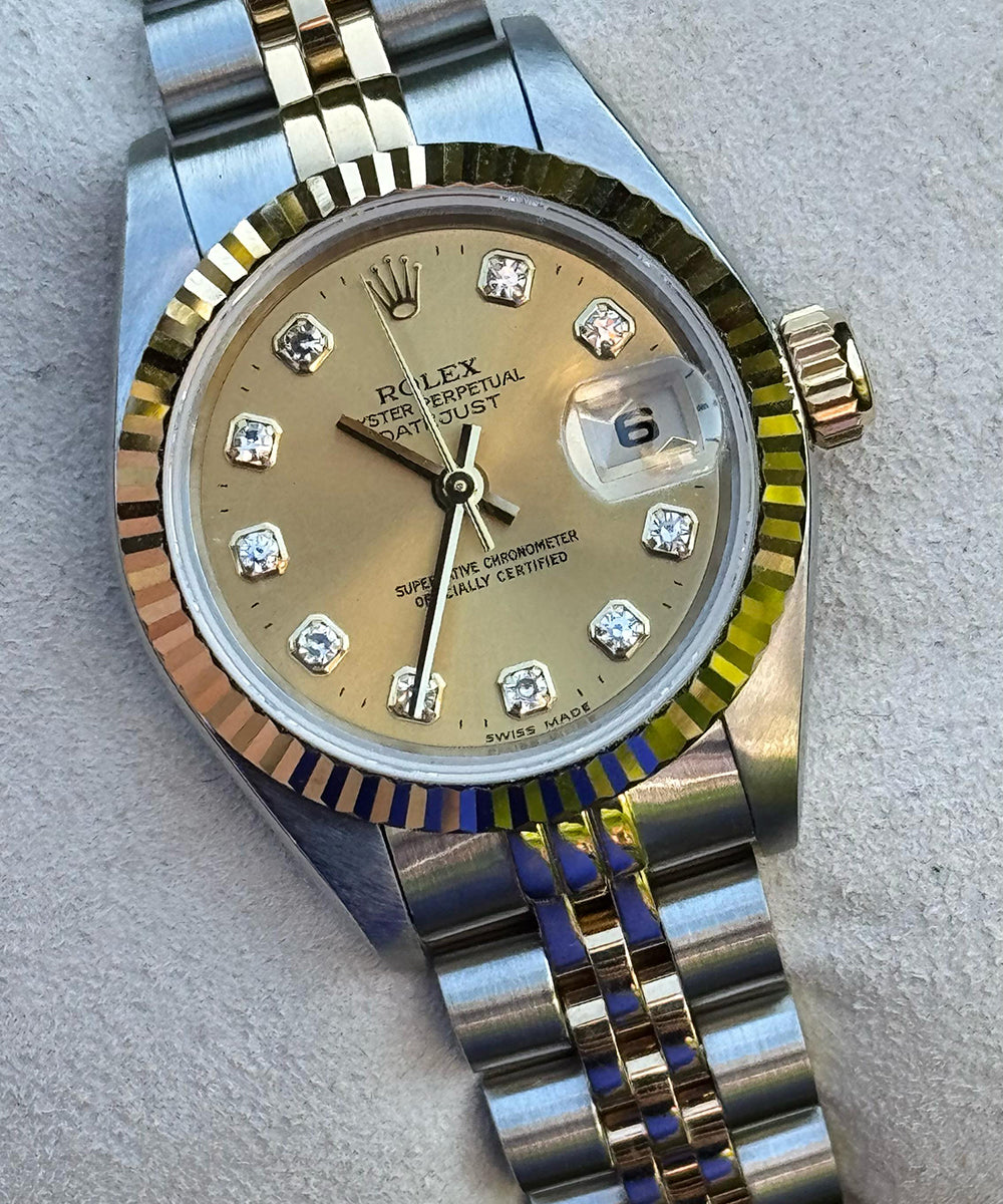 Rolex - Lady-Datejust - 69173 - 26 mm - big diamond dial