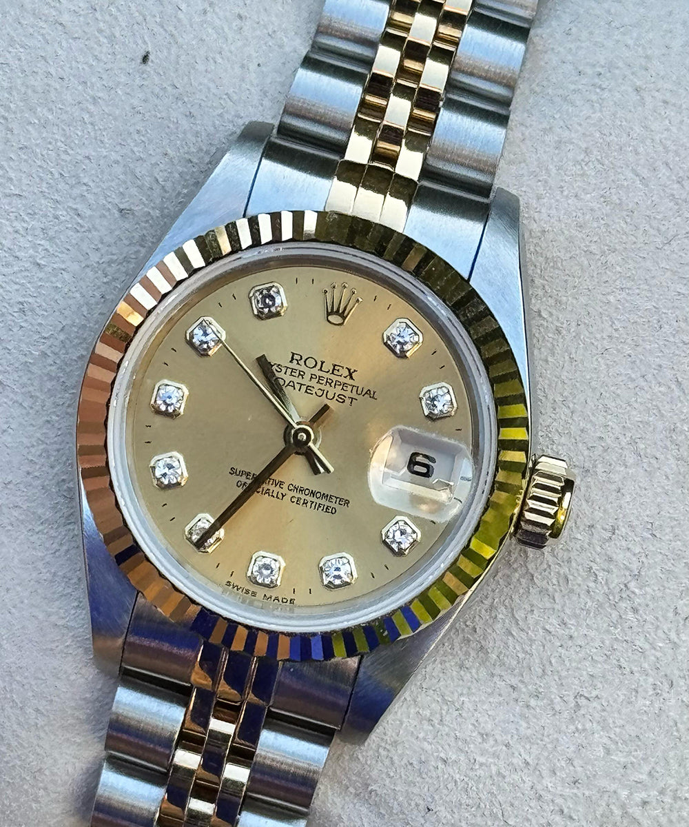 Rolex - Lady-Datejust - 69173 - 26 mm - big diamond dial