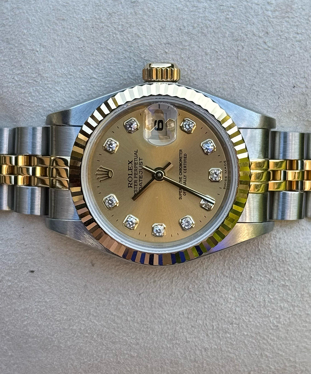Rolex - Lady-Datejust - 69173 - 26 mm - big diamond dial