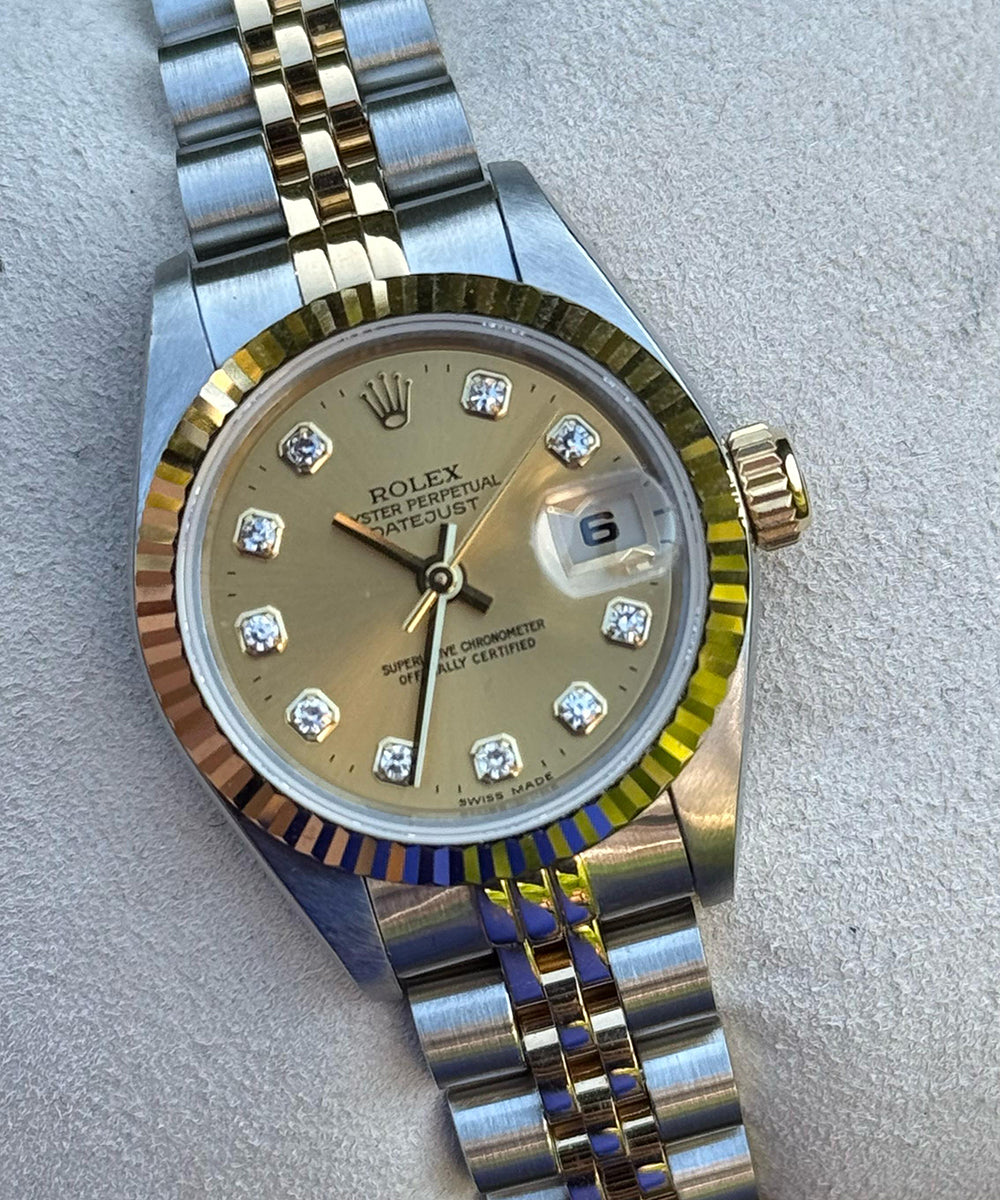 Rolex - Lady-Datejust - 69173 - 26 mm - big diamond dial