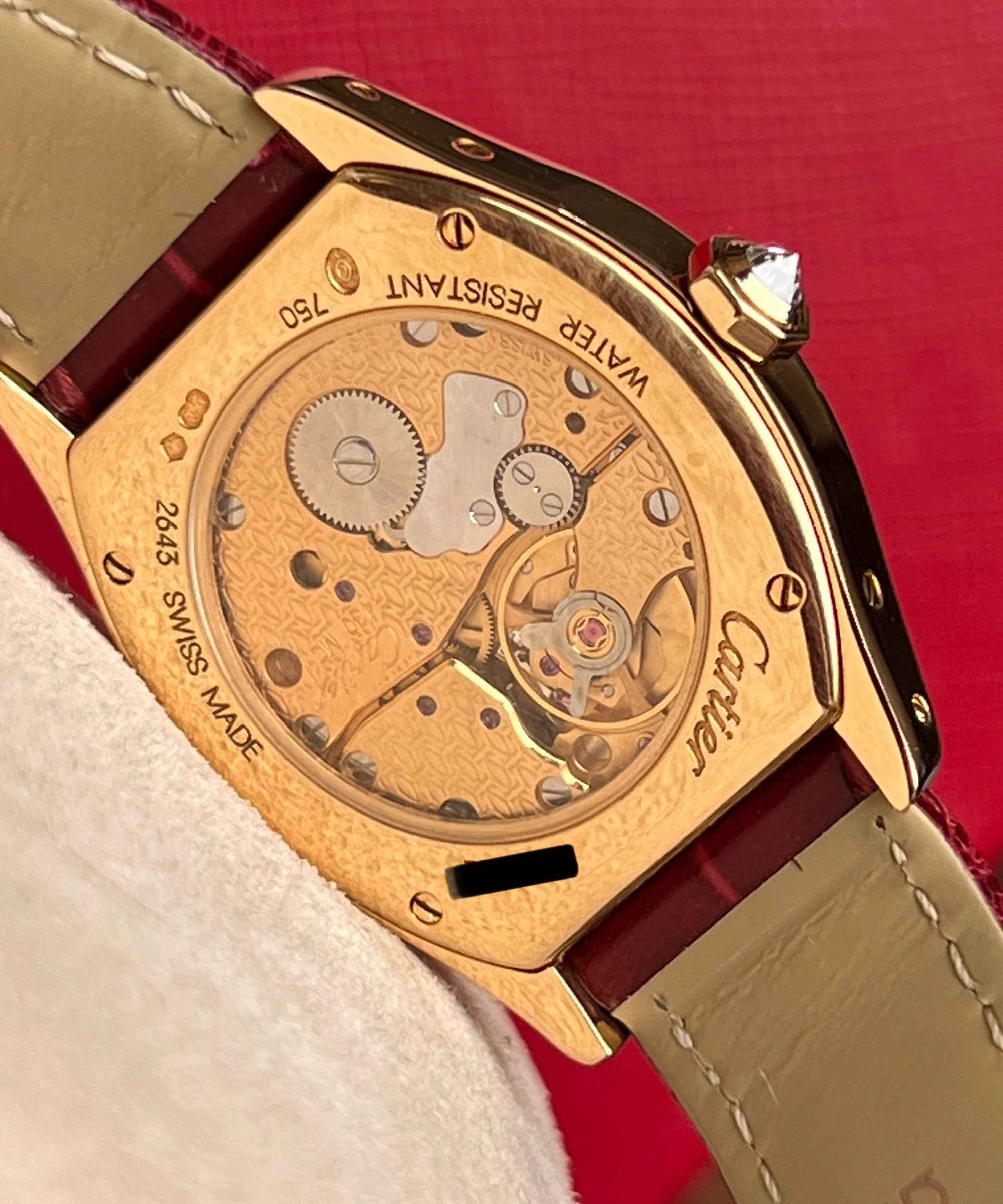 Cartier Tortue - Lady Model - 2643 - 28 x 34 mm - manual - excellent condition