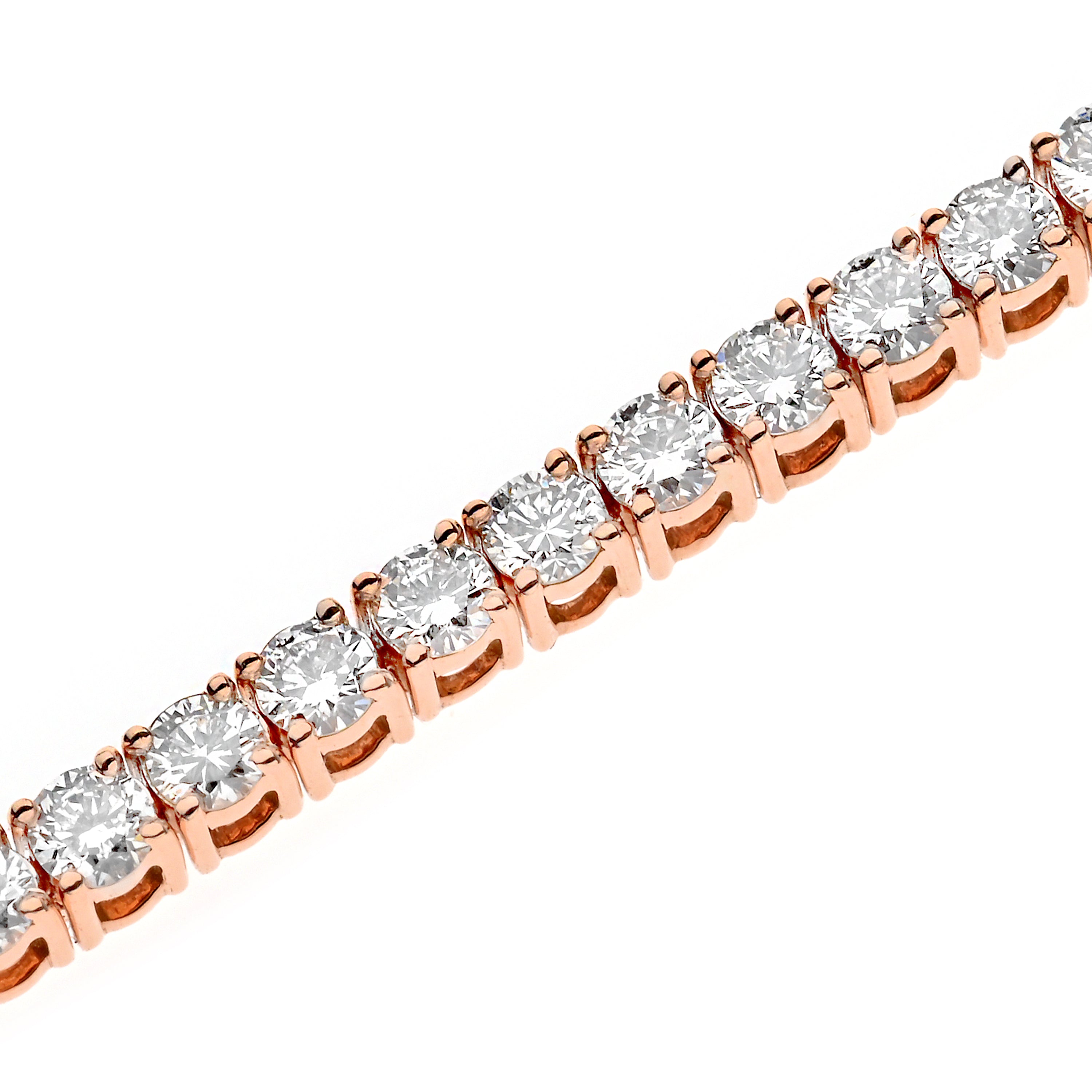 Tennis Armband, Diamant Armband, Brilliant Cut 4ct
