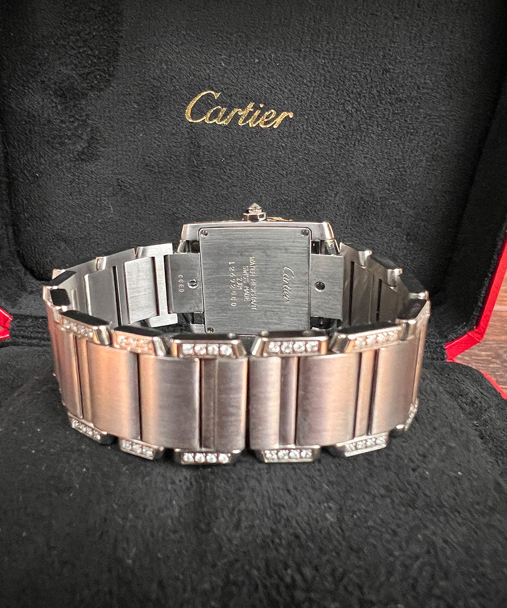 Cartier Tank Française - 2301 - 25 x 30 mm - 2005 - inkl. Original Box