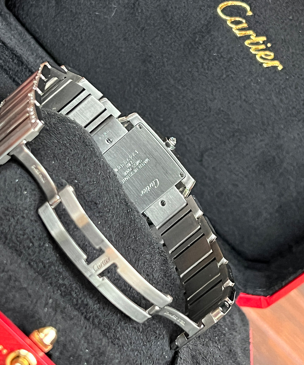 Cartier Tank Française - 2301 - 25 x 30 mm - 2005 - inkl. Original Box
