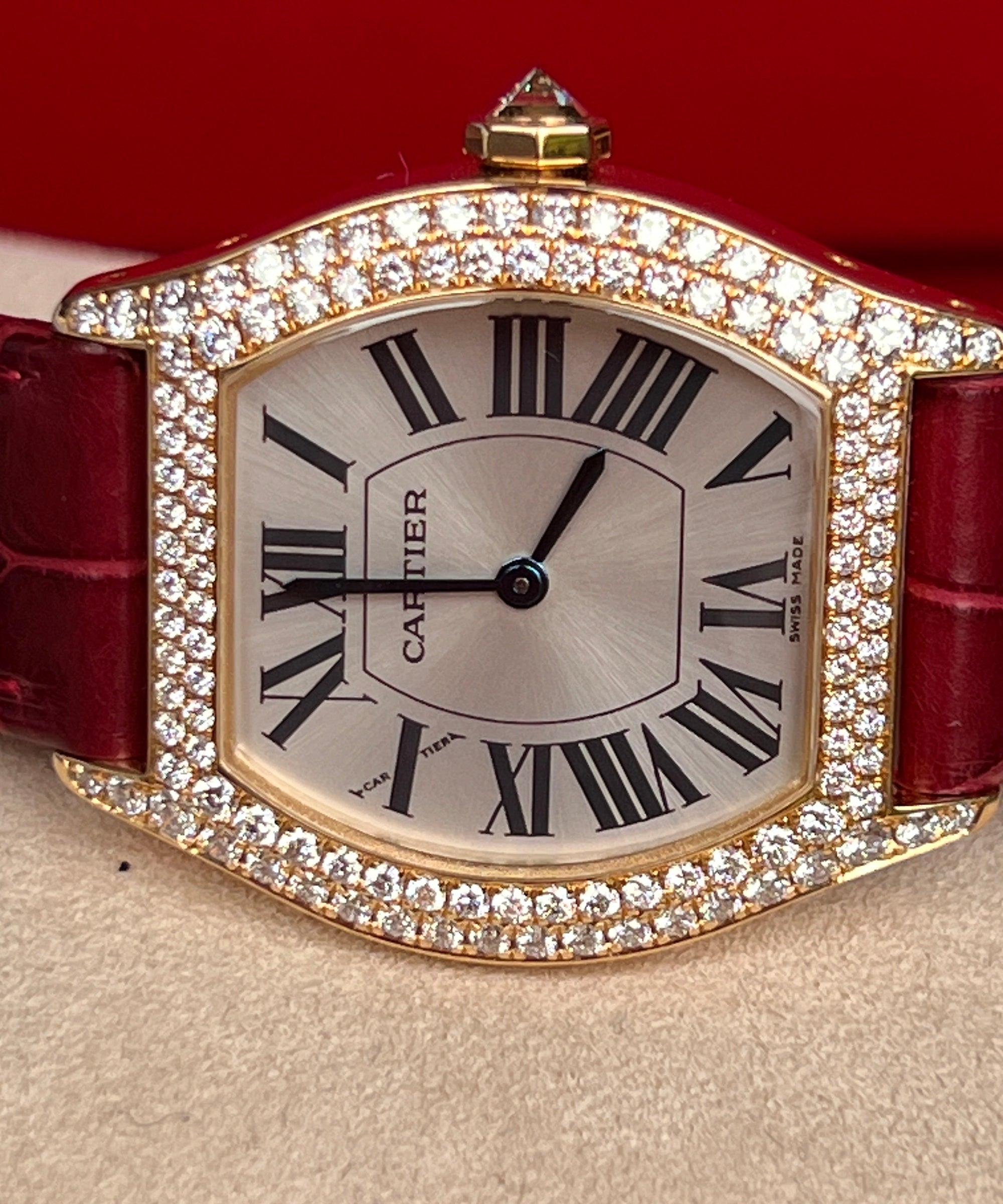 Cartier Tortue - Lady Model - 2643 - 28 x 34 mm - manual - excellent condition