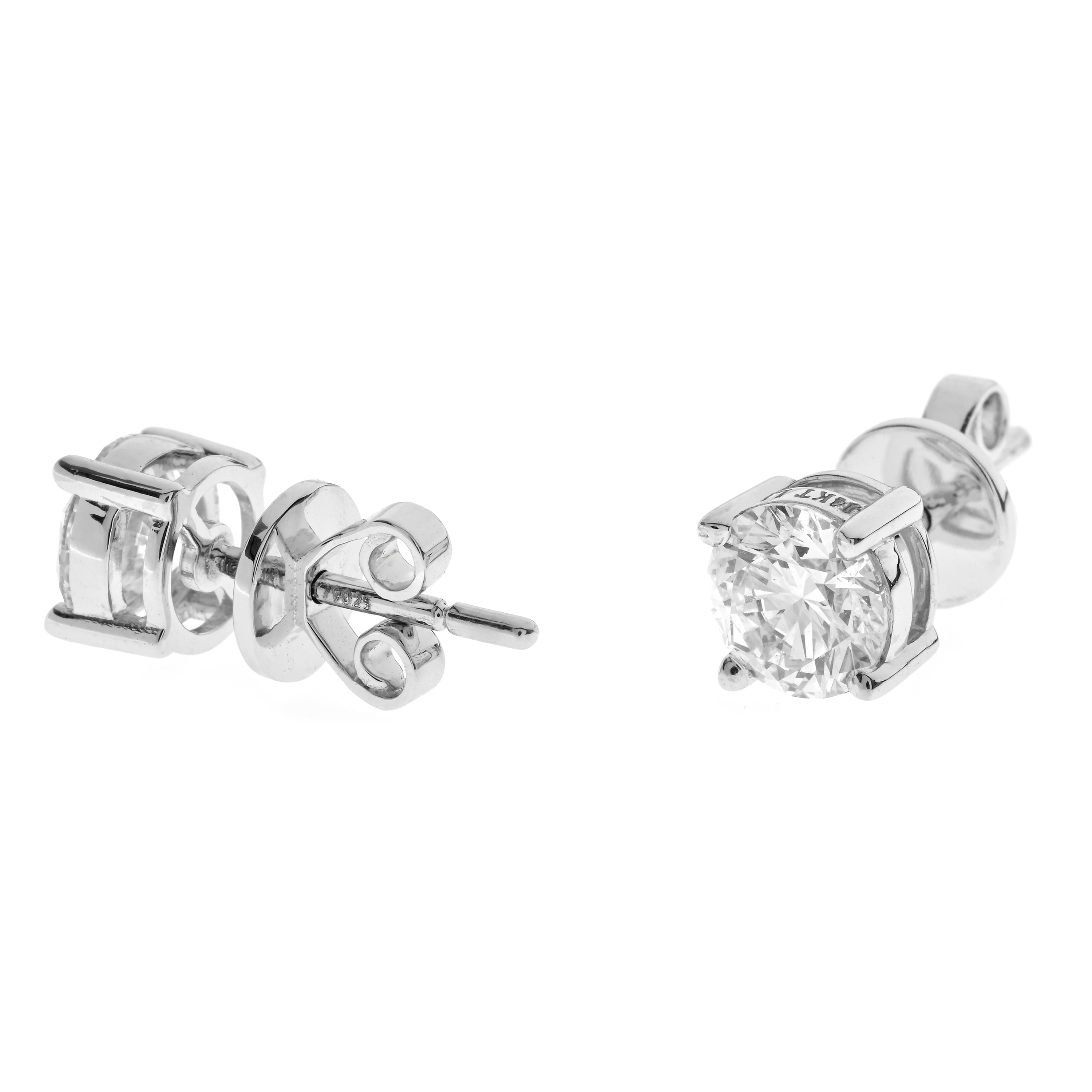 Diamant Ohrstecker, Diamond Earrings, Brilliant Cut, 2,0ct total