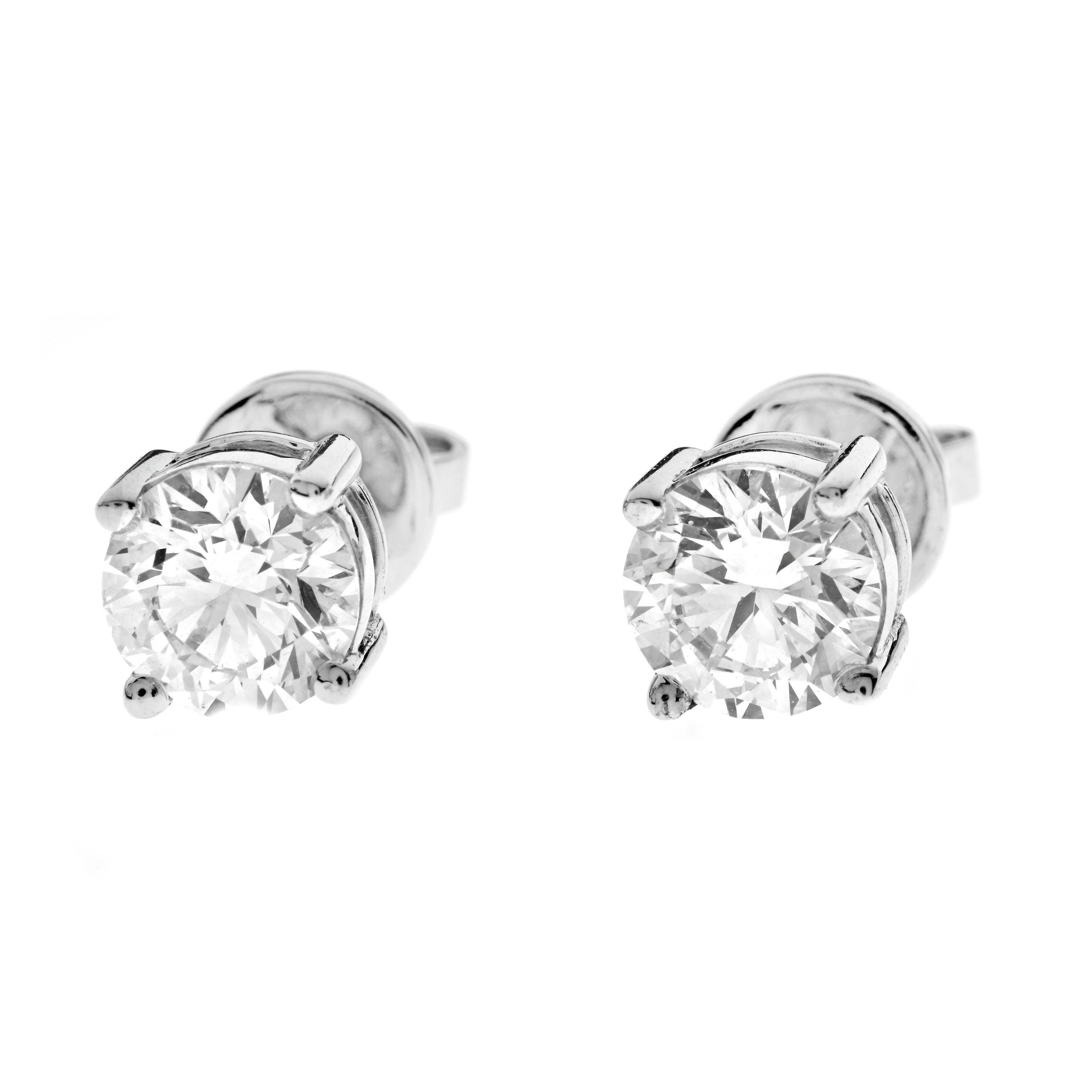 Diamant Ohrstecker, Diamond Earrings, Brilliant Cut, 2,0ct total