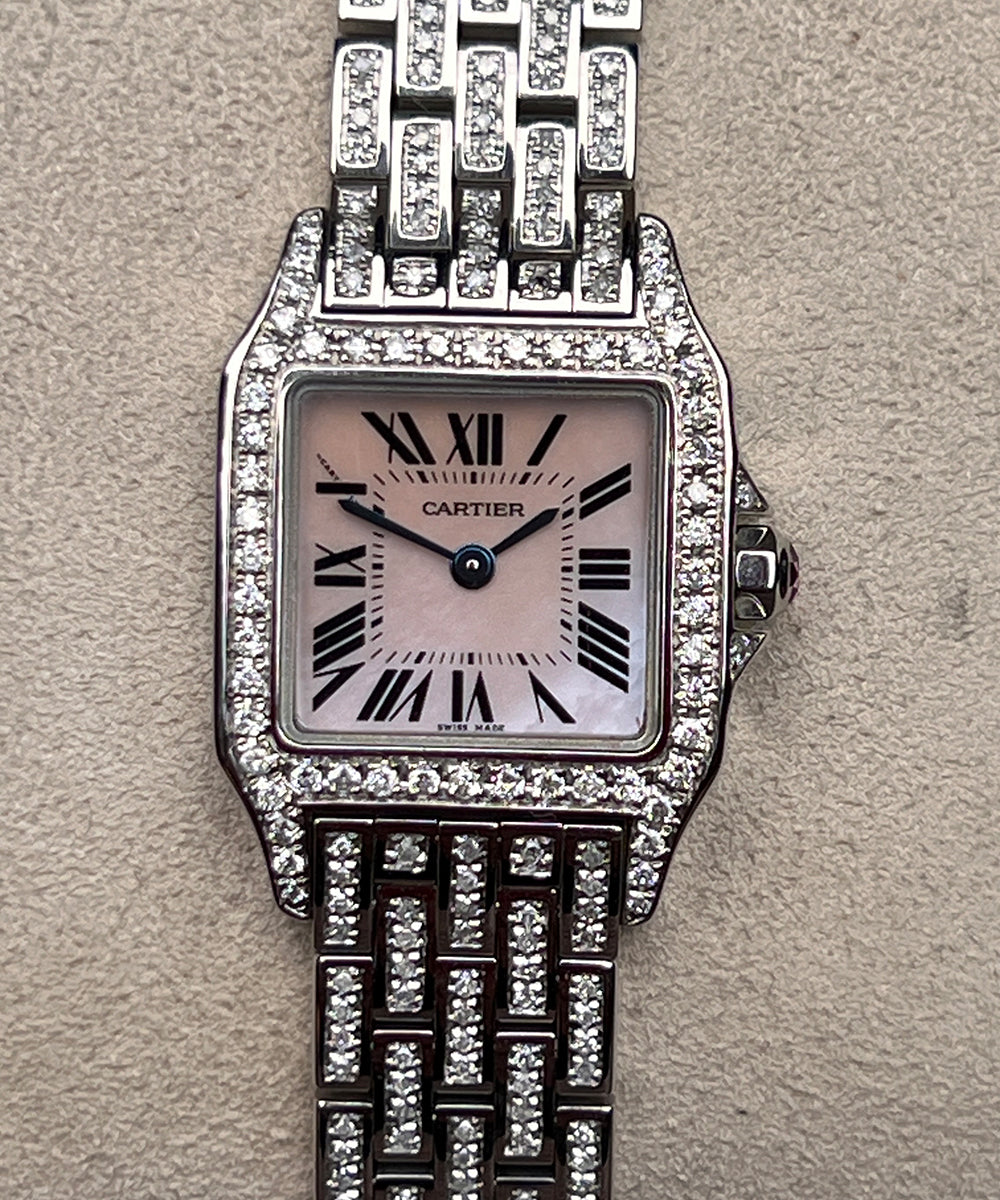 Cartier Santos Demoiselle Certified - 2698 - 20 x 28 mm- 2015 - inkl. orig. Box