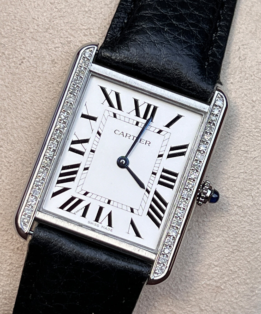 Cartier Tank Solo - 3169 - 27 x 35 mm - 2010 - inkl. orig. Box
