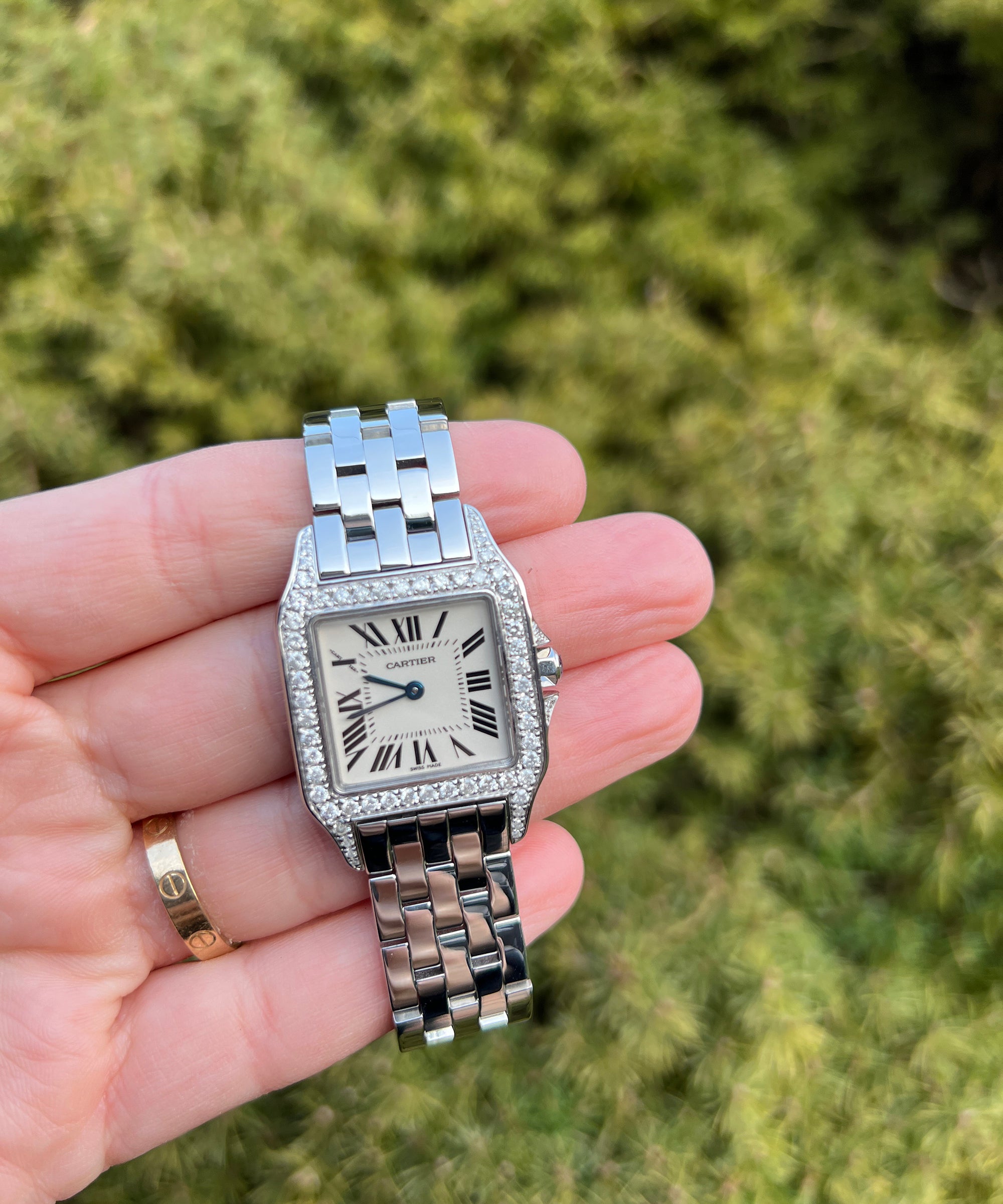 Cartier - Santos Demoiselle - 2701 (Santos Diamond) - 26 mm