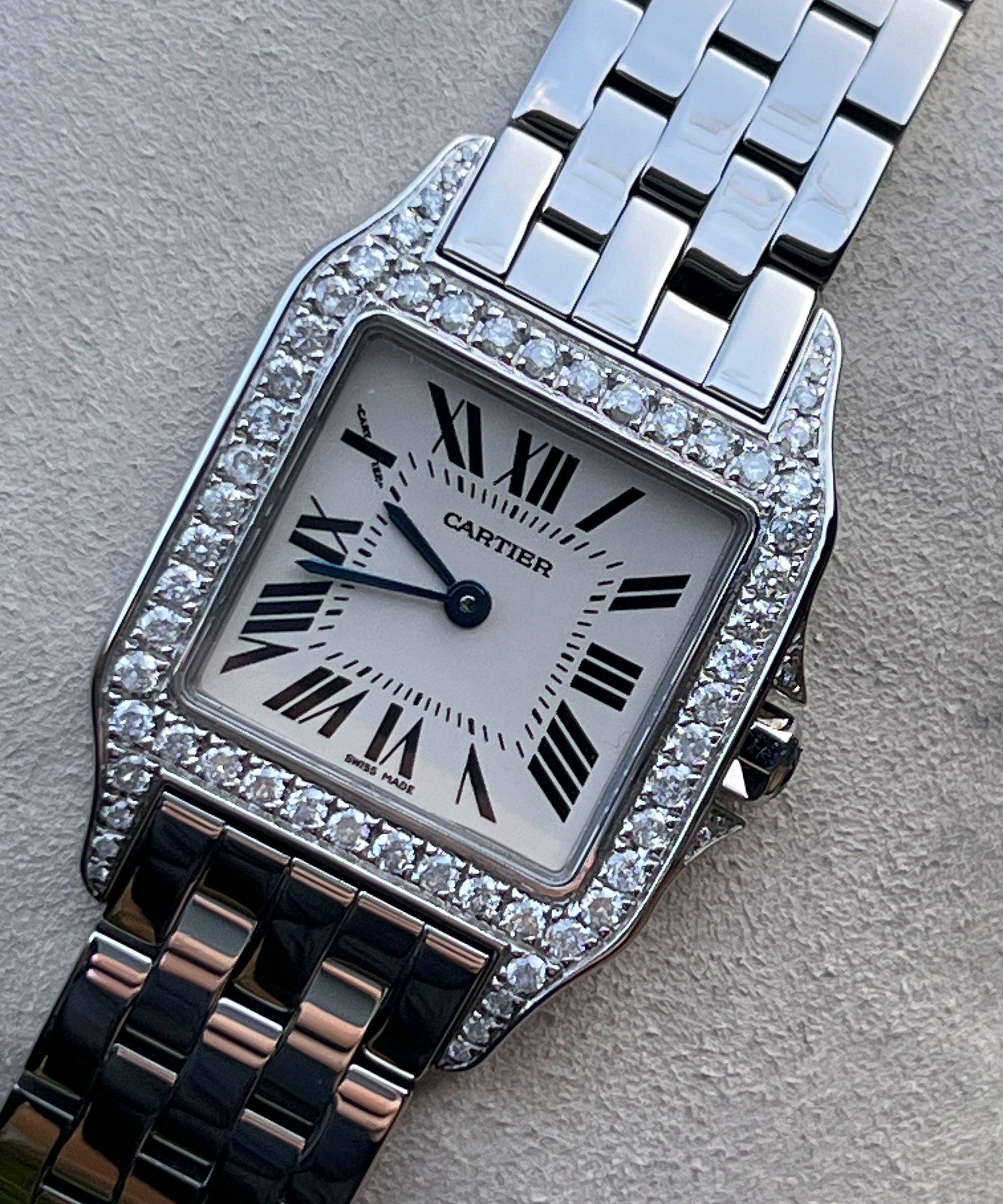 Cartier - Santos Demoiselle - 2701 (Santos Diamond) - 26 mm