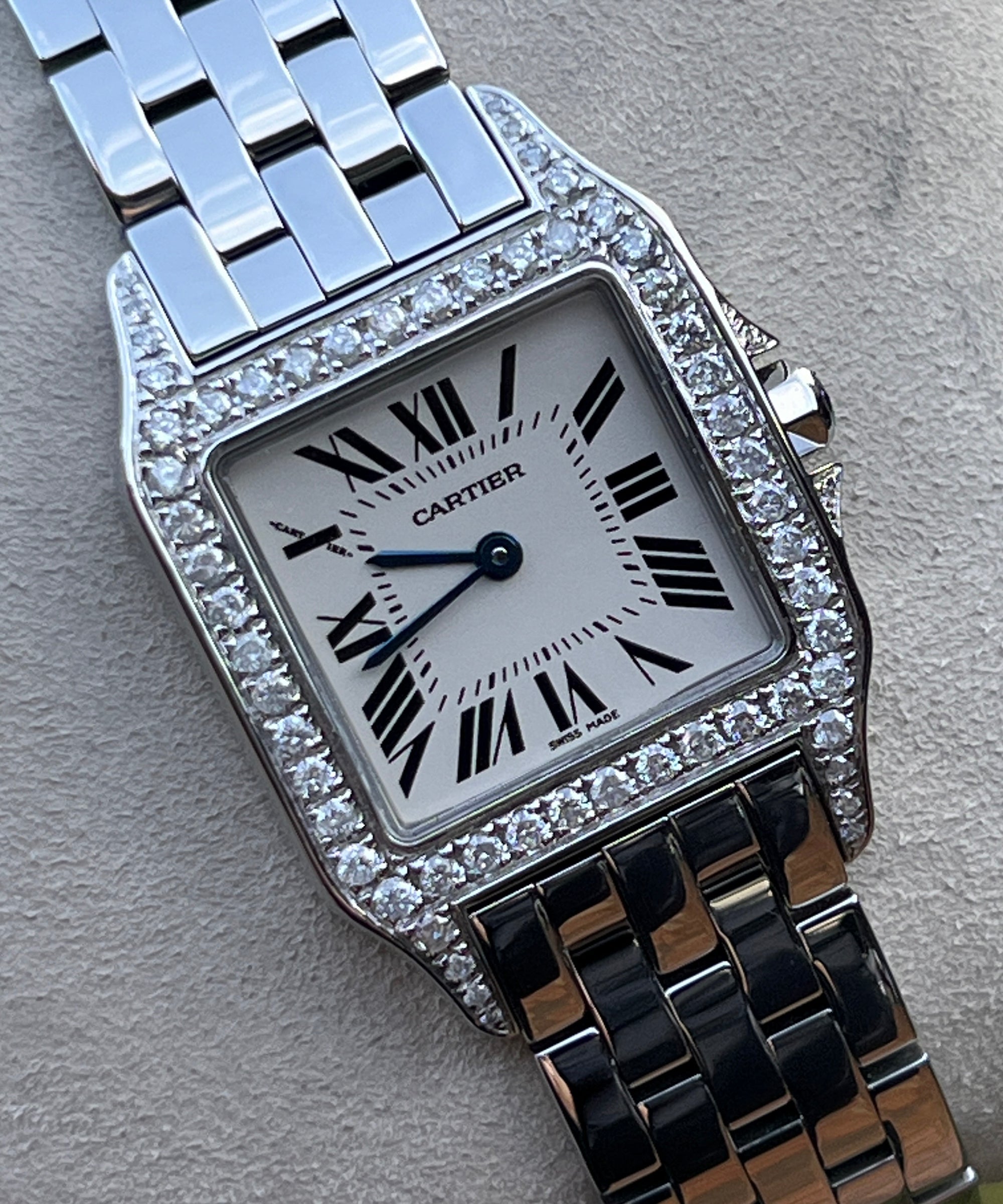 Cartier - Santos Demoiselle - 2701 (Santos Diamond) - 26 mm