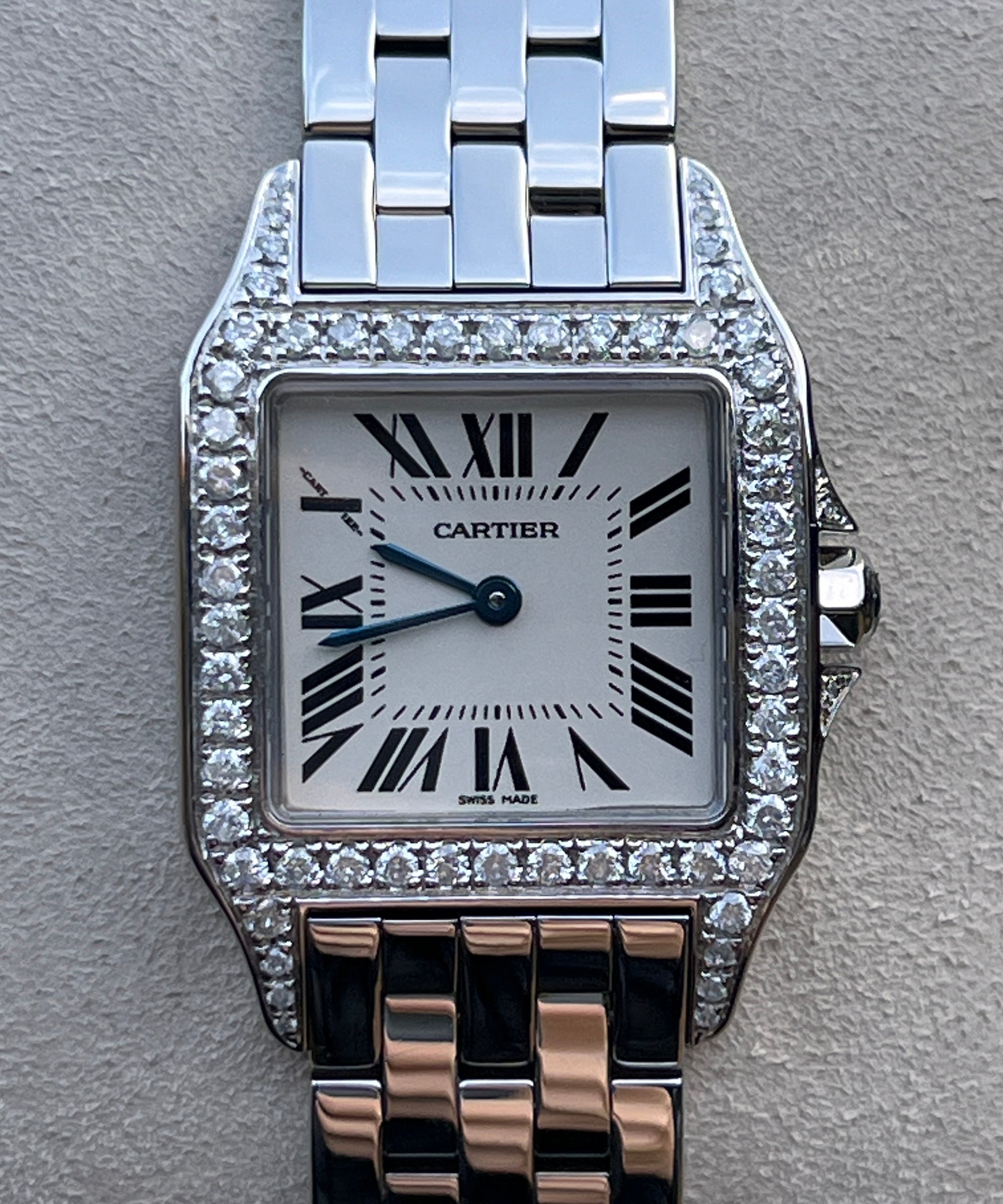 Cartier - Santos Demoiselle - 2701 (Santos Diamond) - 26 mm