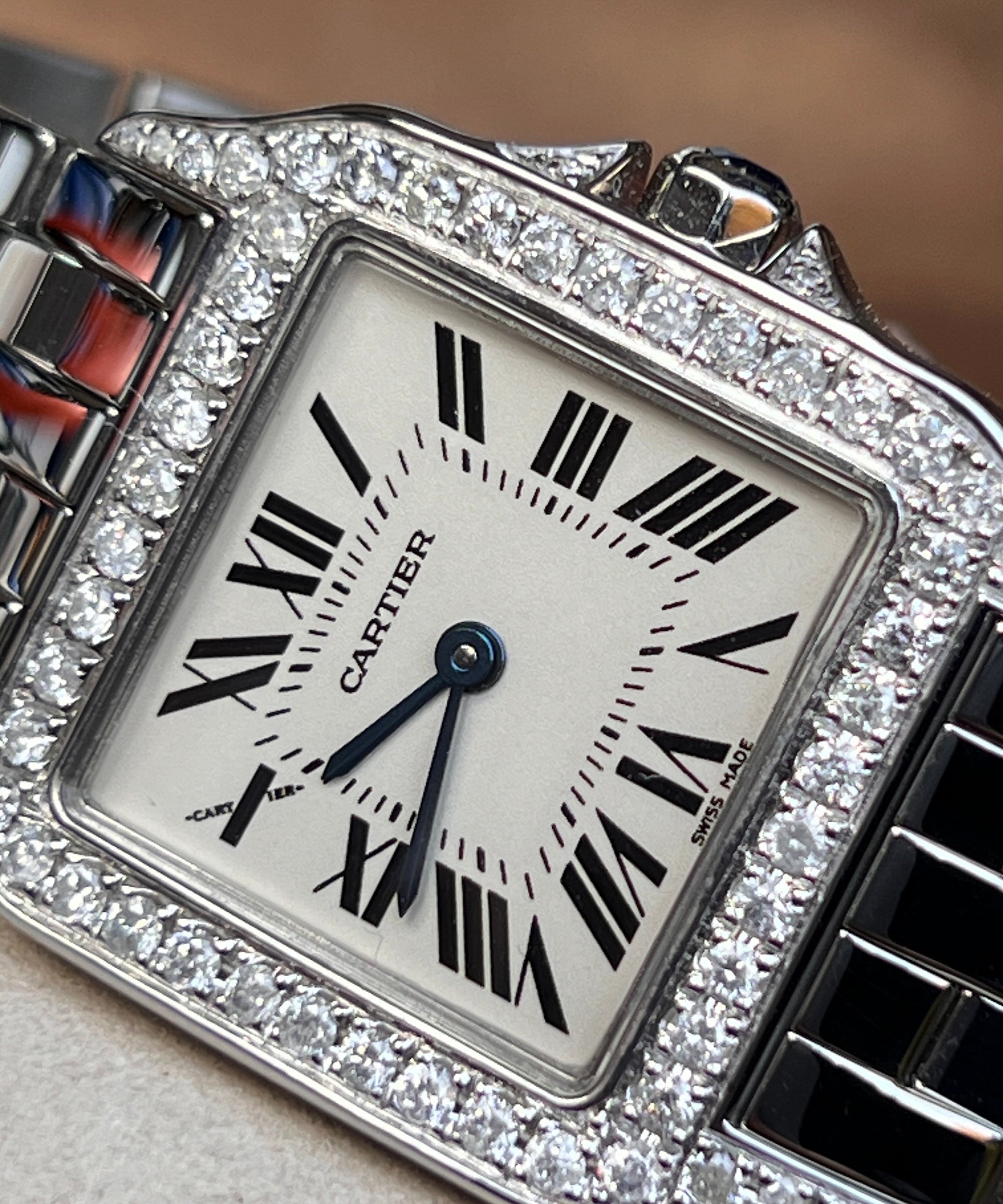 Cartier - Santos Demoiselle - 2701 (Santos Diamond) - 26 mm