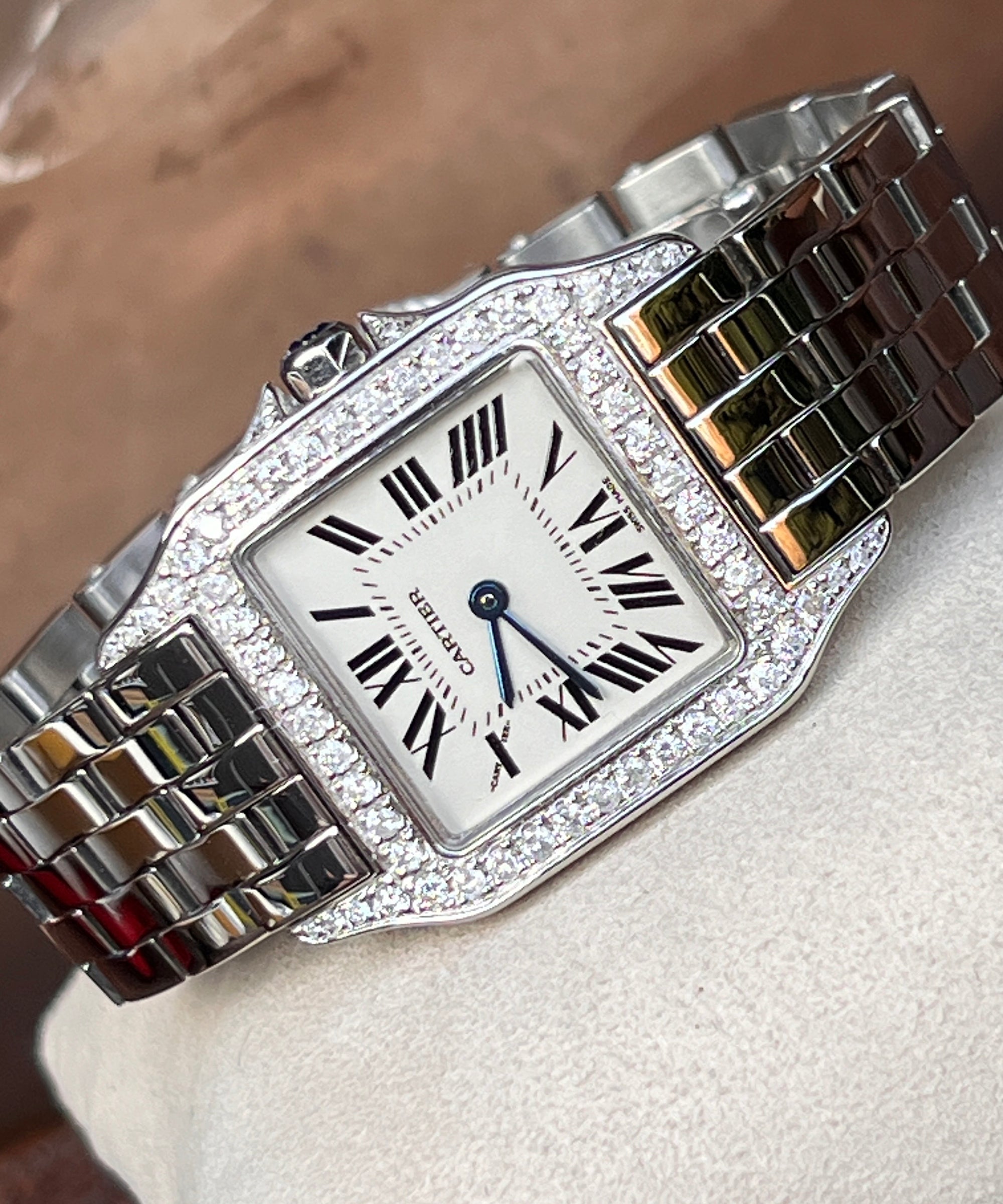 Cartier - Santos Demoiselle - 2701 (Santos Diamond) - 26 mm