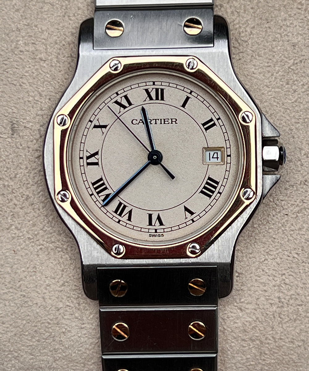 Cartier Santos - 187902 - 30 mm - 1990