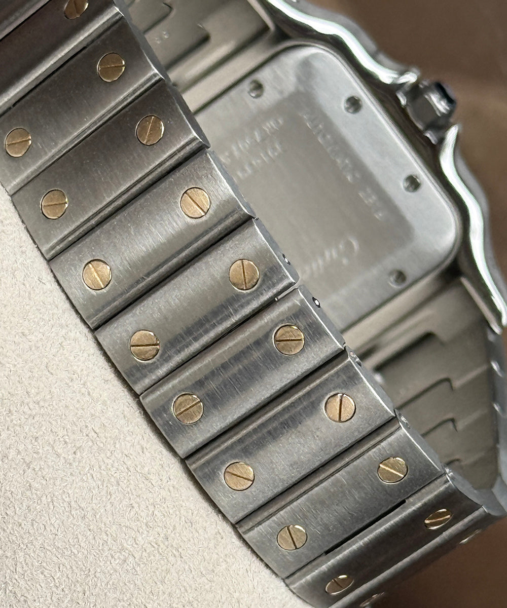 Cartier - Santos Galbée - 2319 - 29 x 41 mm - steel-gold automatic
