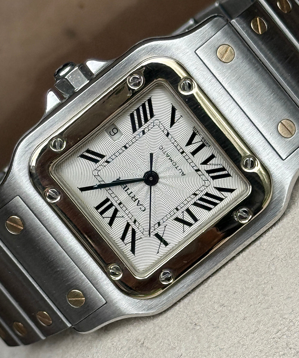 Cartier - Santos Galbée - 2319 - 29 x 41 mm - steel-gold automatic