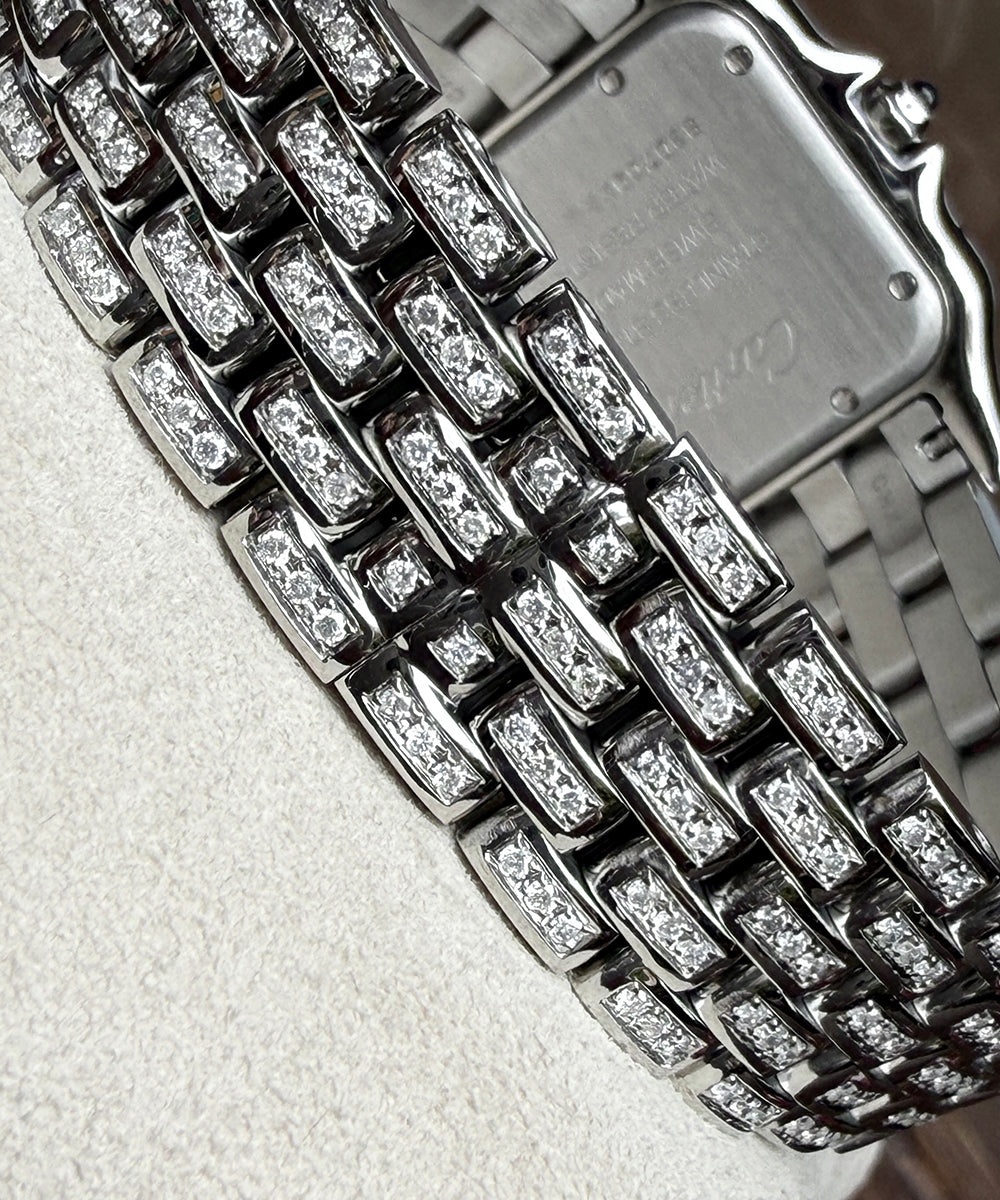 Cartier - Panthère - WSPN0007 (Iced Out) - 27 x 37 mm - iced out full diamonds