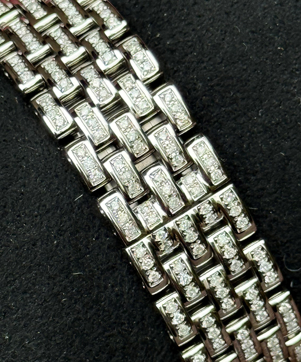 Cartier Panthère -	WSPN0007 (Iced Out) - Full Diamond Setting - Top Condition