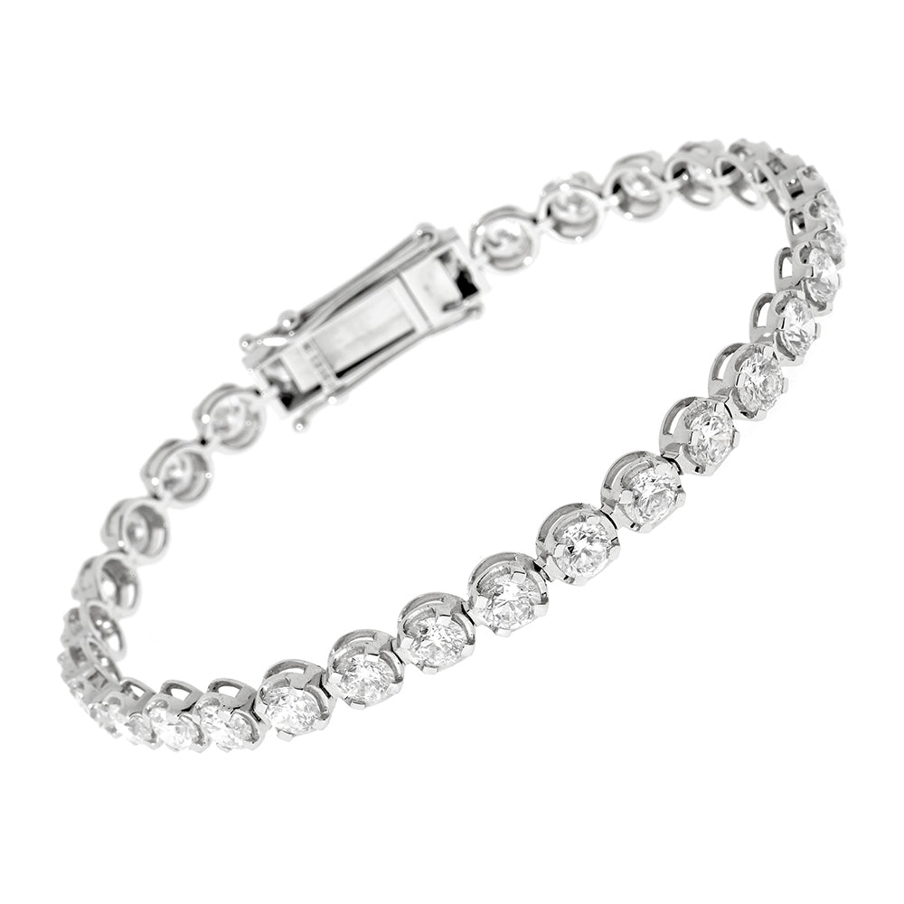 Tennis Armband, Diamant Armband, 8Ct Tennis bracelet, Diamond bracelet, Brilliant Cut - Labgrown