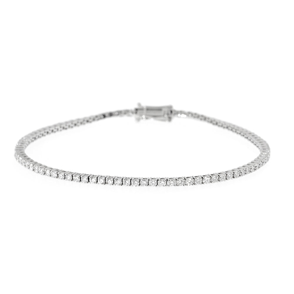 Tennis Armband, Diamant Armband 2,0Ct, Tennis bracelet, Diamond bracelet, Brilliant Cut - Labgrown