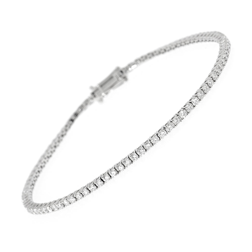 Tennis Armband, Diamant Armband 2,0Ct, Tennis bracelet, Diamond bracelet, Brilliant Cut - Labgrown