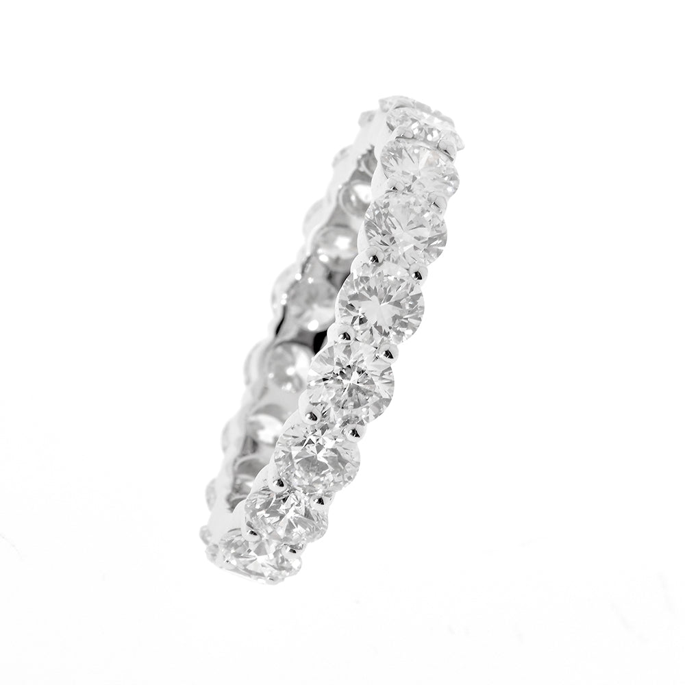 Diamantring, 3,0ct, Eternity Ring, Memory Ring, Brilliant Cut - Labgrown