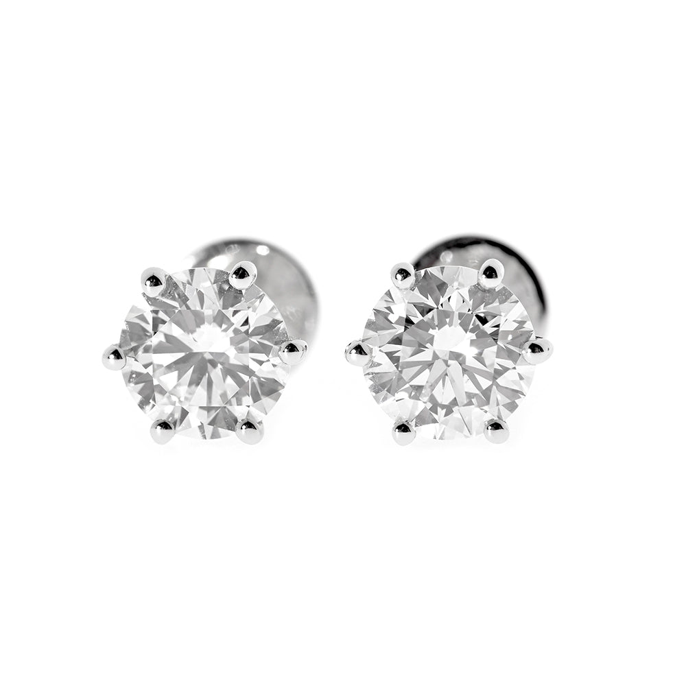 Diamant Ohrstecker 1,0 ct, Diamond Earrings, Brilliant Cut Labgrown