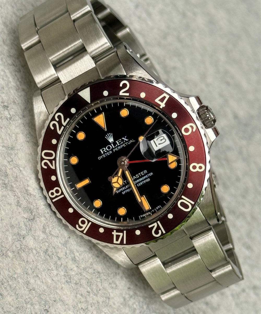 Rolex GMT-Master - 16750 - 40 mm - Schwarz