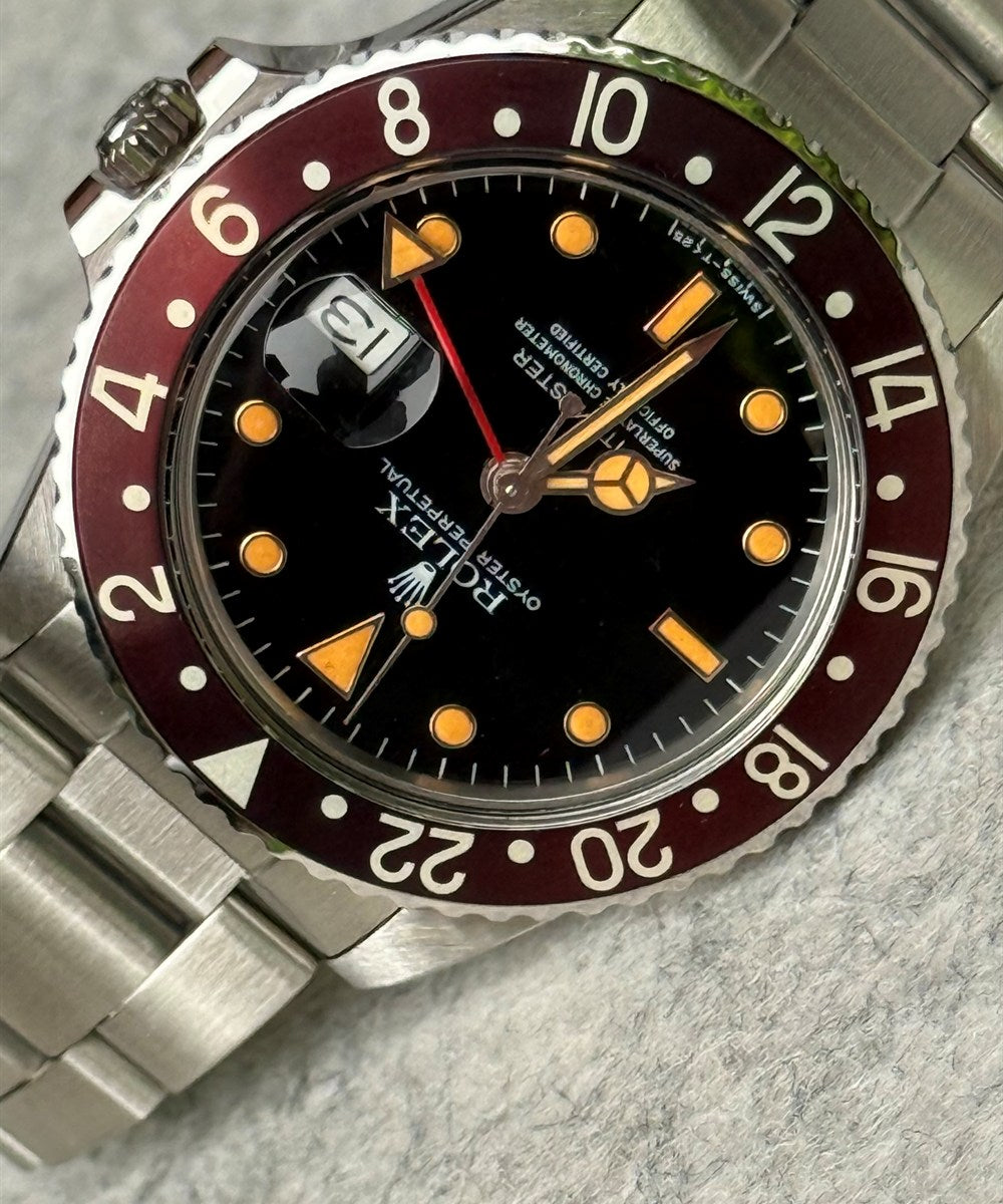 Rolex GMT-Master - 16750 - 40 mm - Schwarz