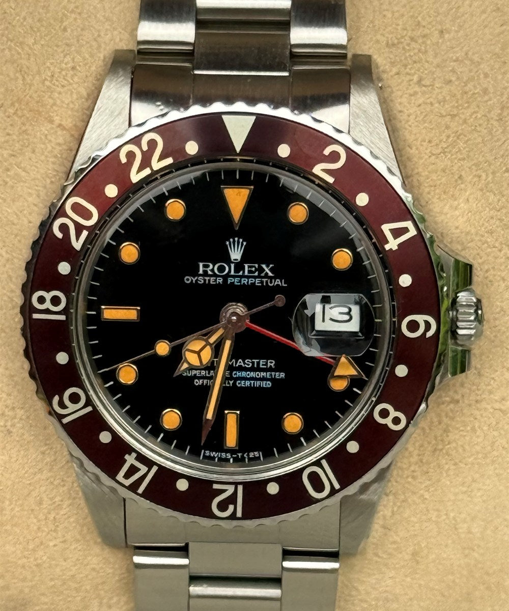 Rolex GMT-Master - 16750 - 40 mm - Schwarz