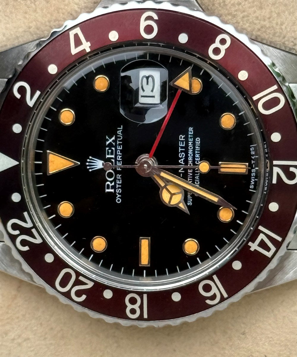 Rolex GMT-Master - 16750 - 40 mm - Schwarz