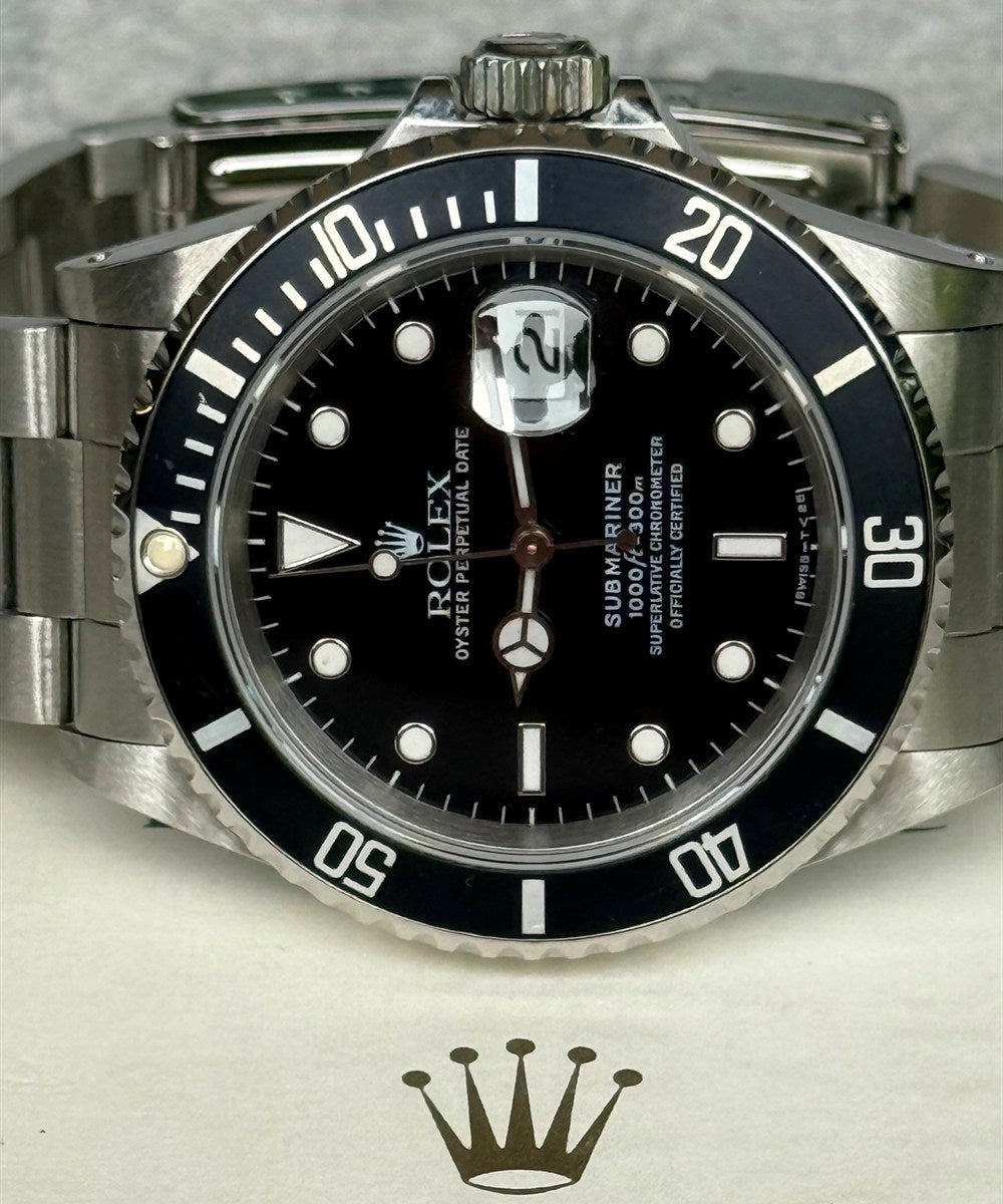 Rolex Submariner Date - 16610 - 40 mm - Schwarz