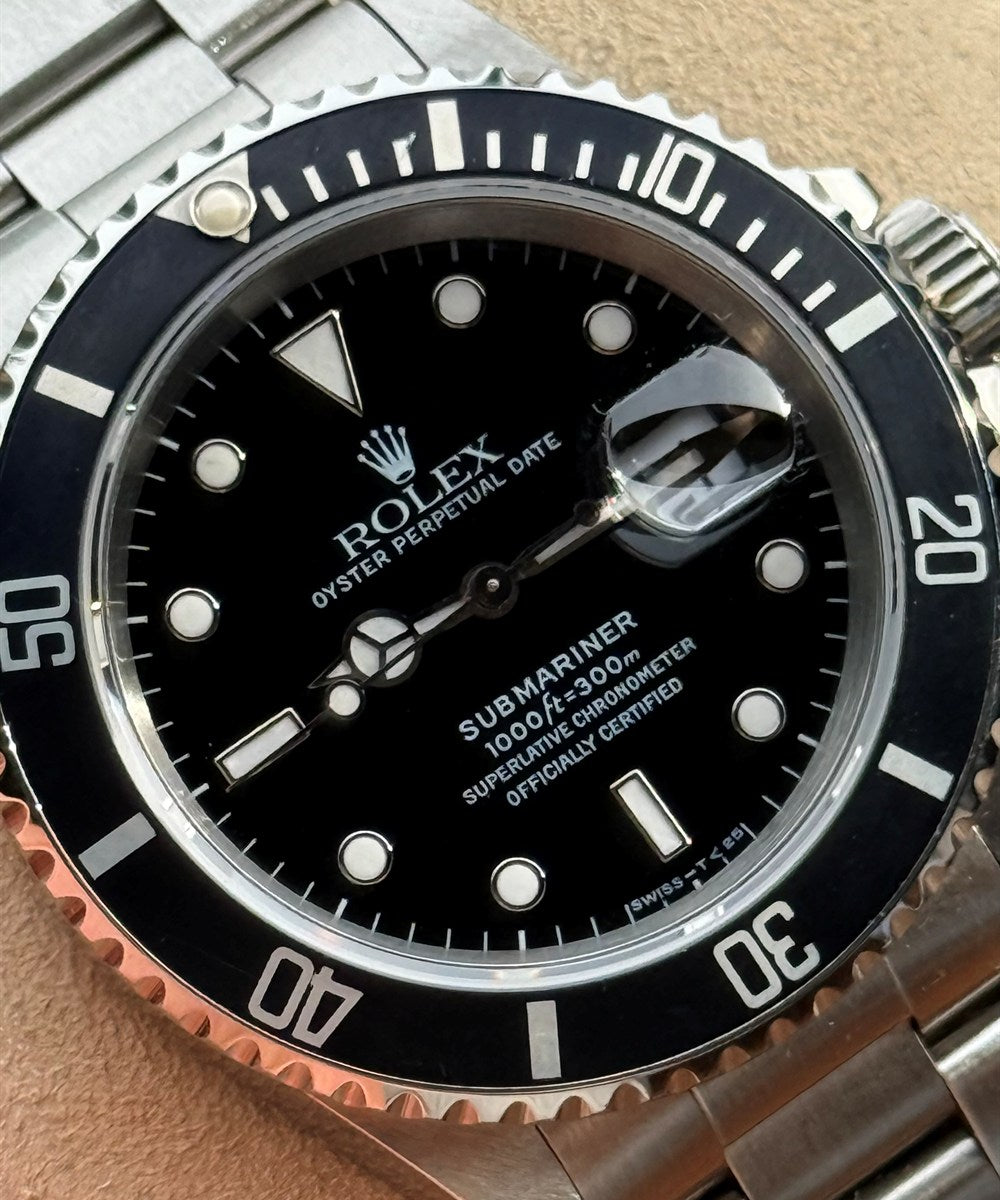 Rolex Submariner Date - 16610 - 40 mm - Schwarz